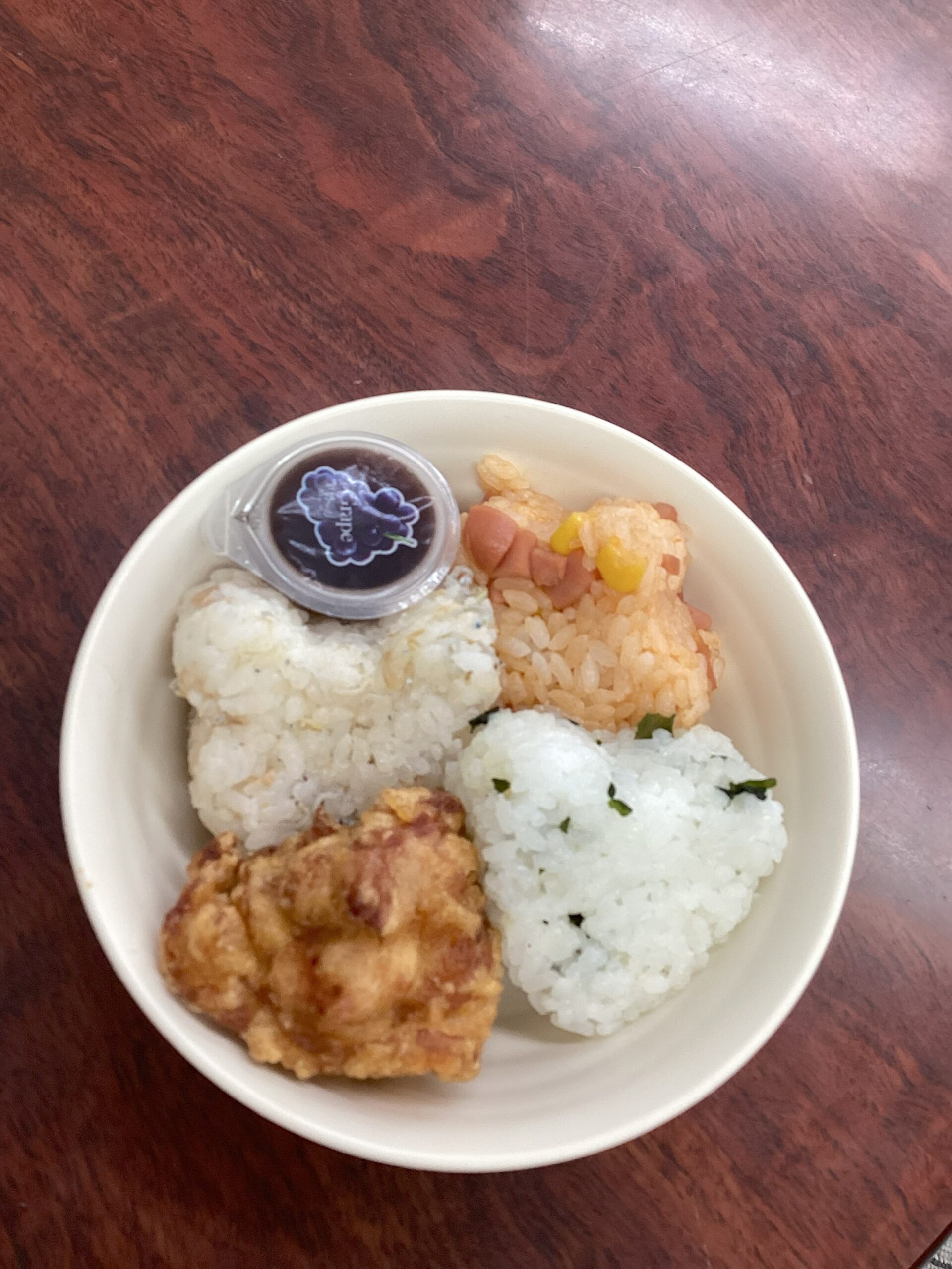 夏休み最終日は　おにぎりデー🍙（8月）
